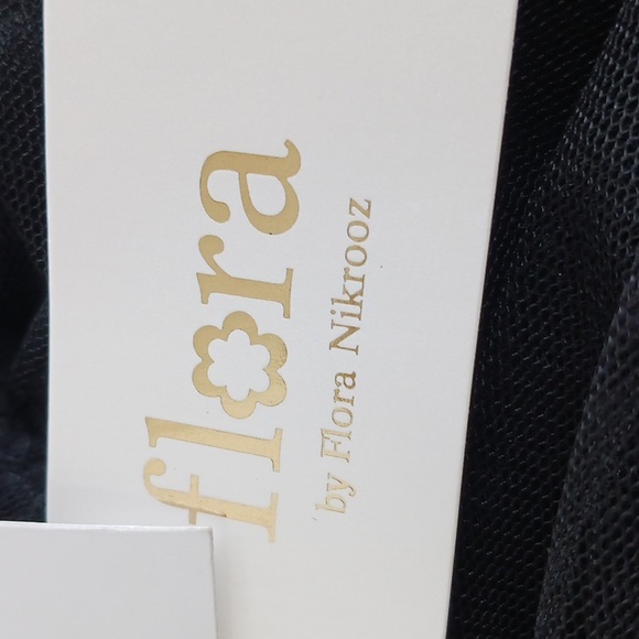 FLORA 2 piece short nightgown with panties Size XL New with tags Black - Picture 8 of 8